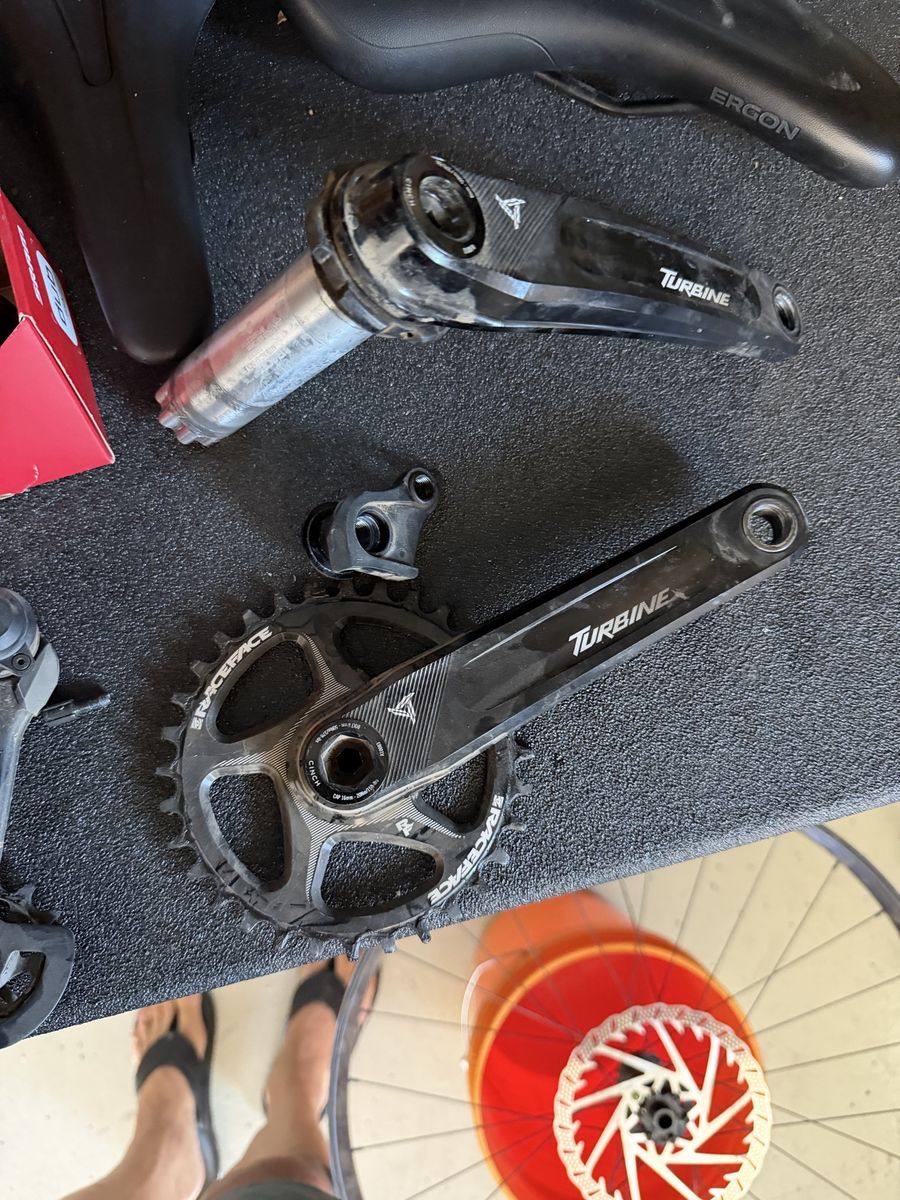 Shimano SLX/XT 12-Speed Drivetrain + Race Face Turbine Cranks 