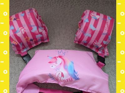 3 Piece Swim Float with Detachable Arm Bands