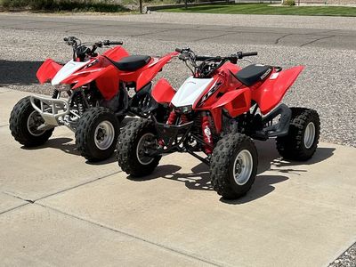 Honda 400ex and 450r