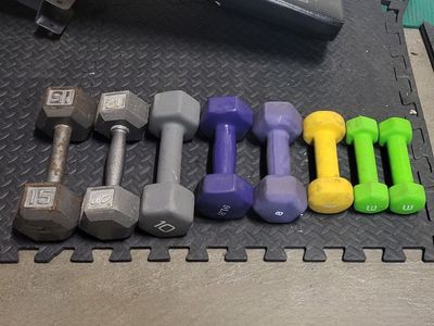 Dumbbells 65 pounds