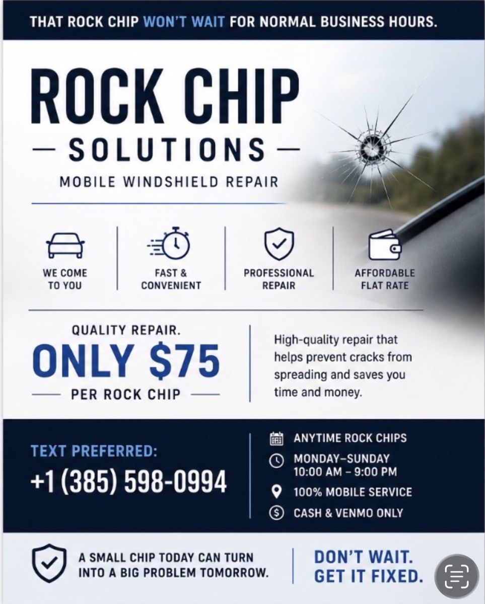 Rock Chip Repair