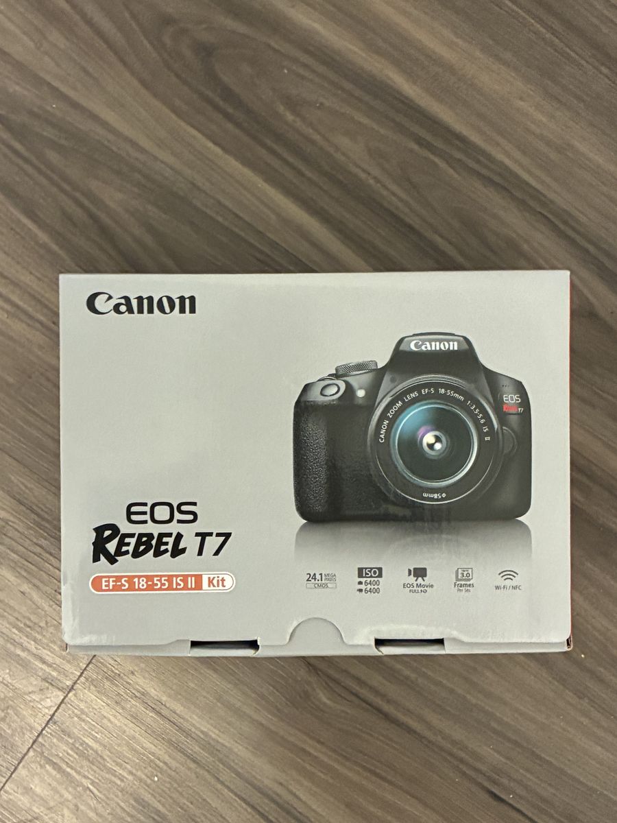 Brand new Canon Rebel T7