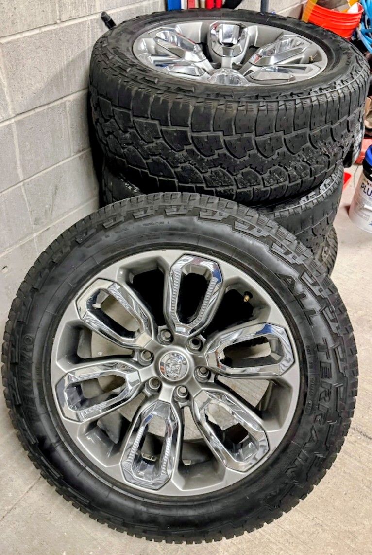 Tires and wheels