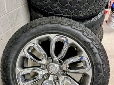 Tires and wheels