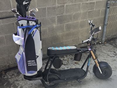 Golf cart single rider golf bike!
