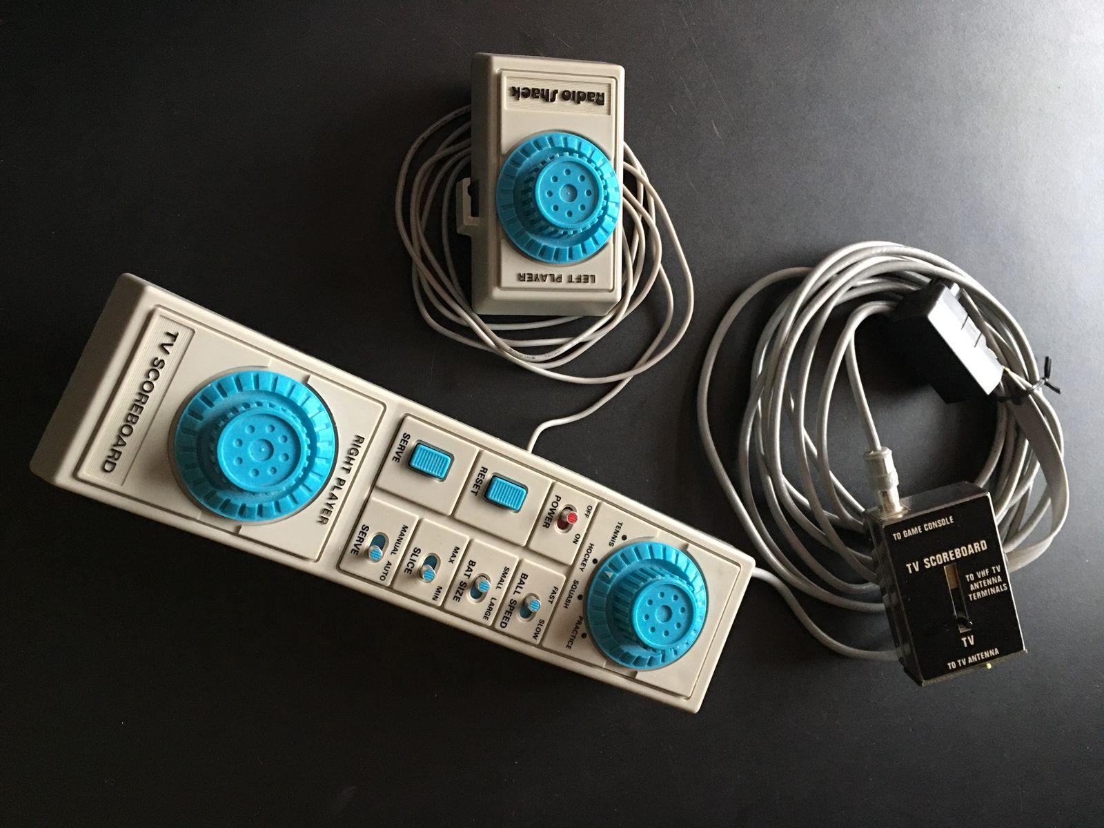 Vintage Radio Shack Pong Video Game