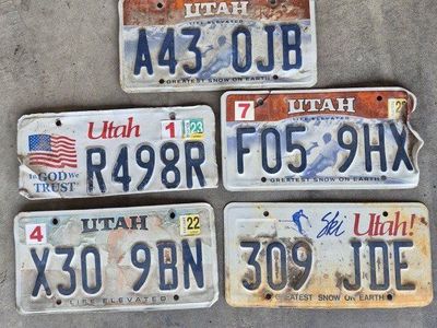 Misc License Plates $3 Each