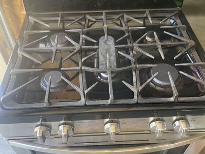 Kenmore Stainless Steel Gas Range Oven 5-Burner Freestanding