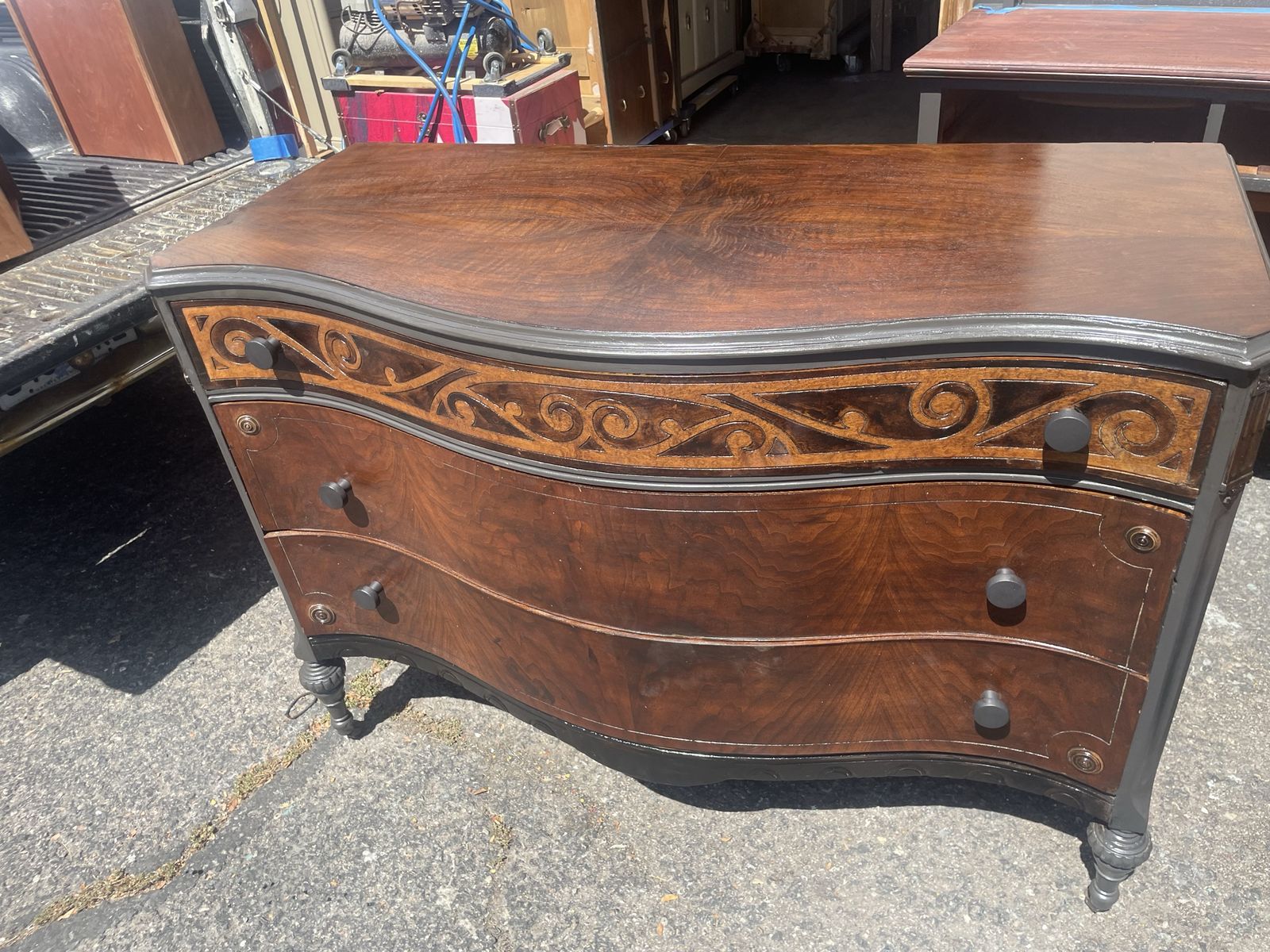 Vintage DRESSER 3 Drawers