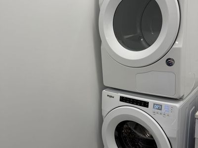 Whirlpool Washer and ventless Dryer Closet Depth Units - Stackable
