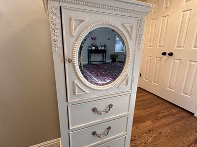 Tall vanity dresser/bureau