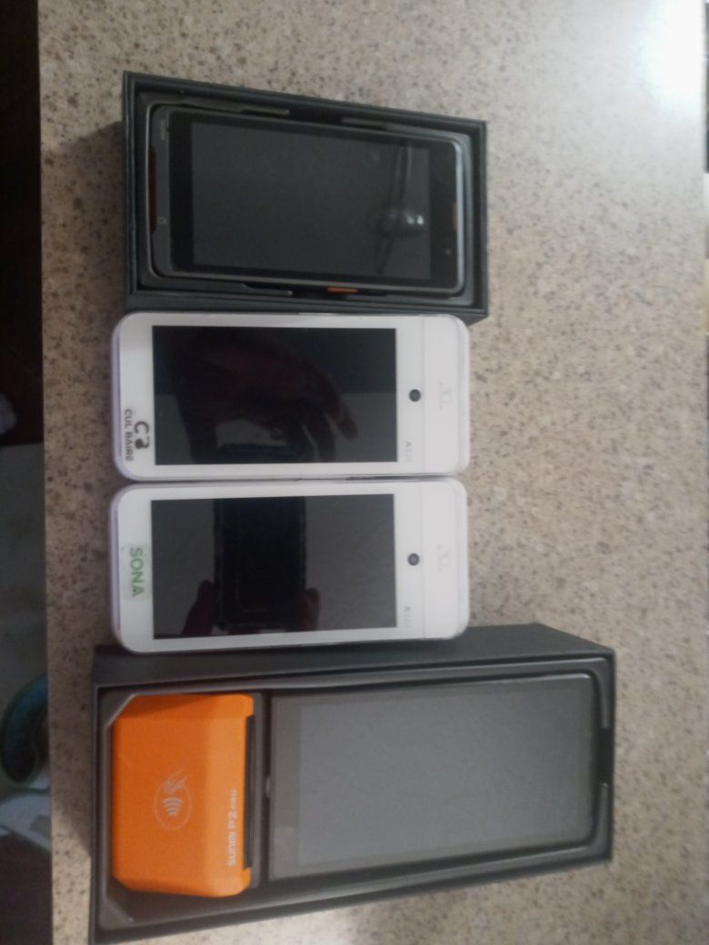 Unbranded Android Smart POS Terminals & Sona Mobile Devices (Lot of 4)