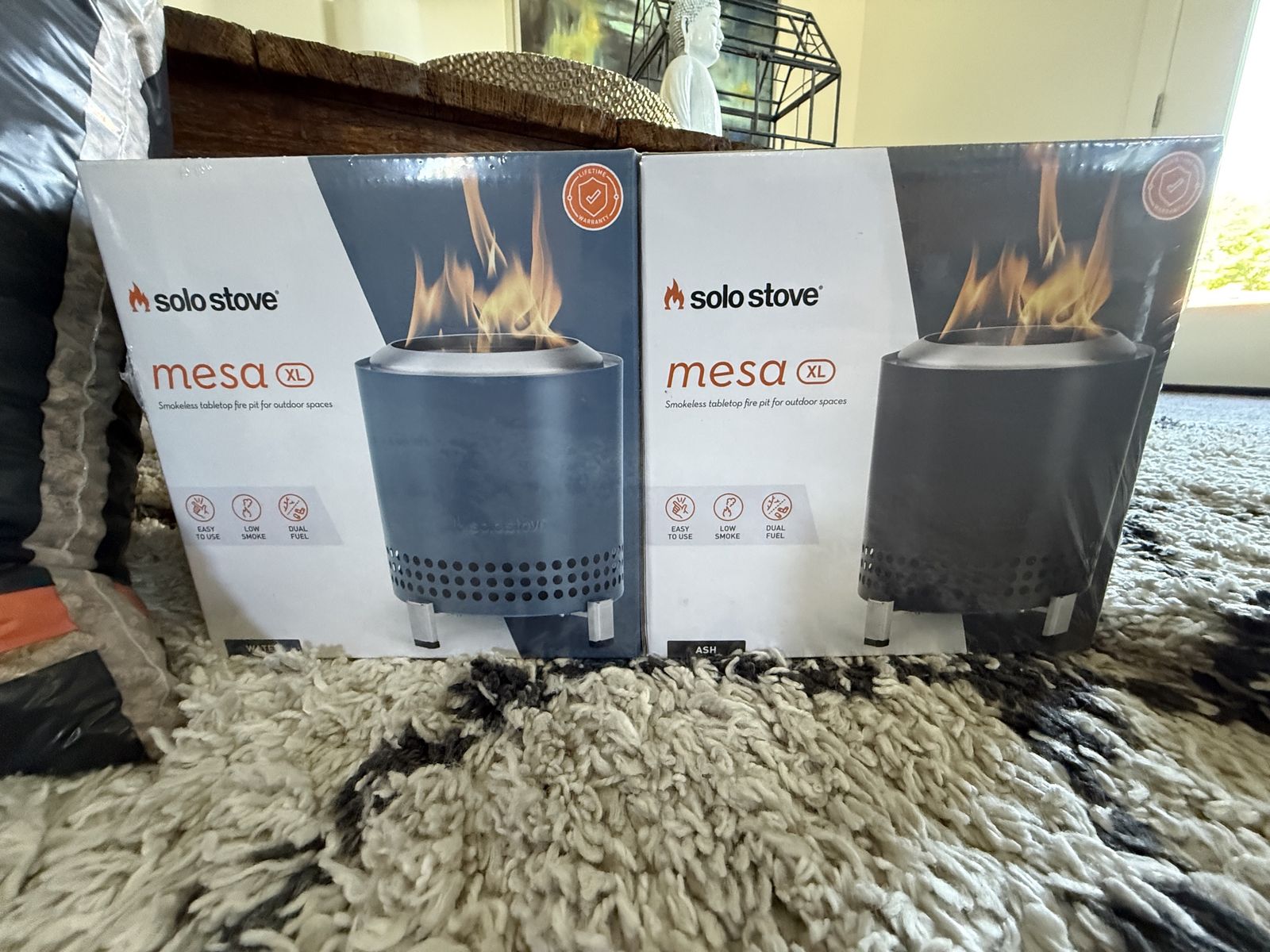 Brand new never been opened Solo stove two pack an