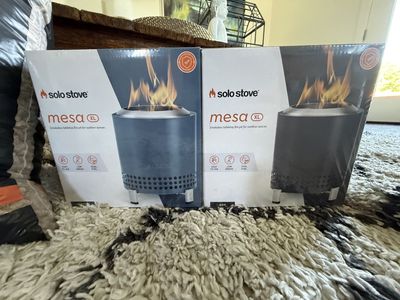 Brand new never been opened Solo stove two pack an