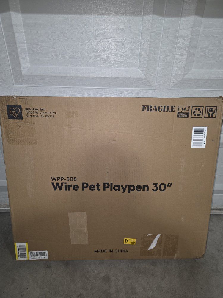 Iris wire playpen 30"