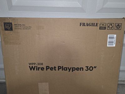 Iris wire playpen 30"