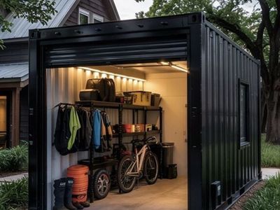 20’ Shipping Container for Sale | Backyard Storage | Conex Box | Storage Container | Job Site Storage | One Trip |