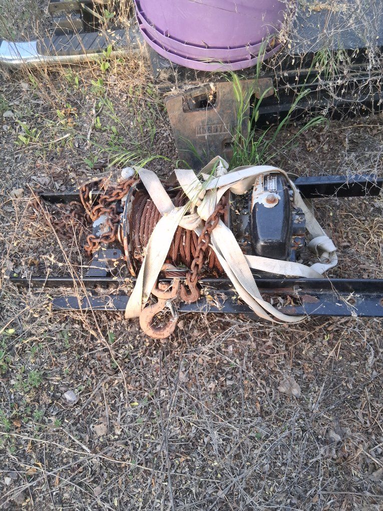 20,000lbs Tulsa  winch hydraulic