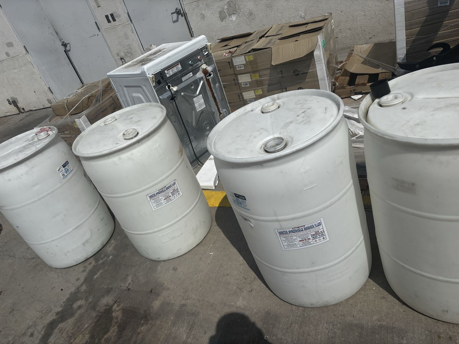 Fluid Barrels - Ready to Use (55 Gallons Each)