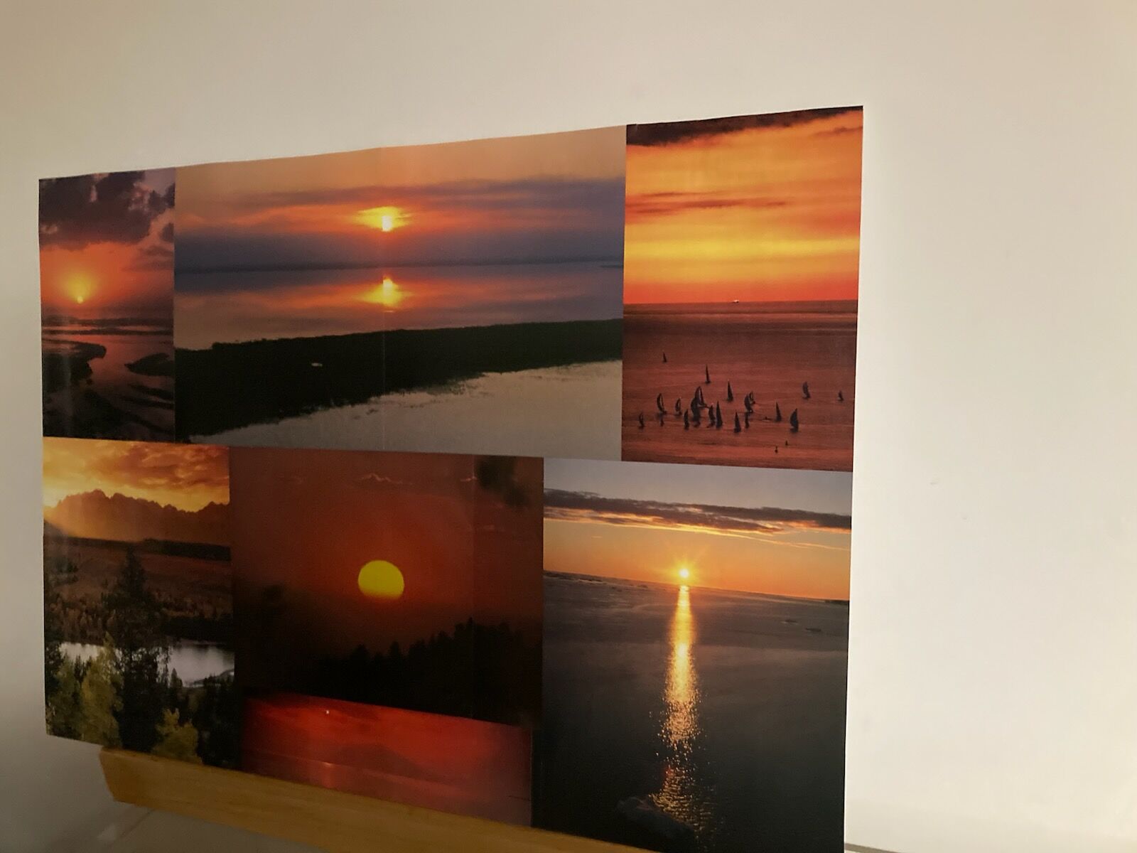 Beautiful collage scenery