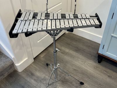 Yamaha Orchestra Bells / Percussion Kit with Stand and Rolling Case