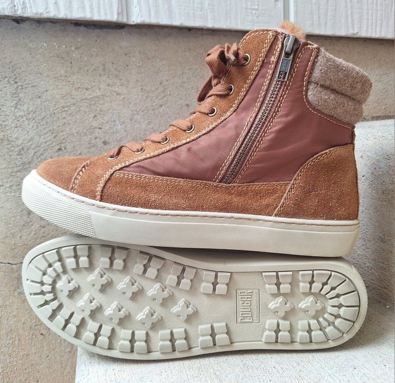 Nice Womens Cougar DAX Tobacco Suede/Nylon Sneakers Sz 11