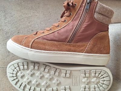 Nice Womens Cougar DAX Tobacco Suede/Nylon Sneakers Sz 11