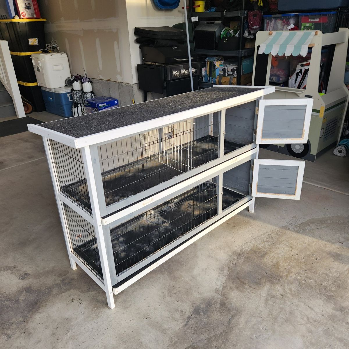 2 Tier Small Animal Indoor/Outdoor Enclosure