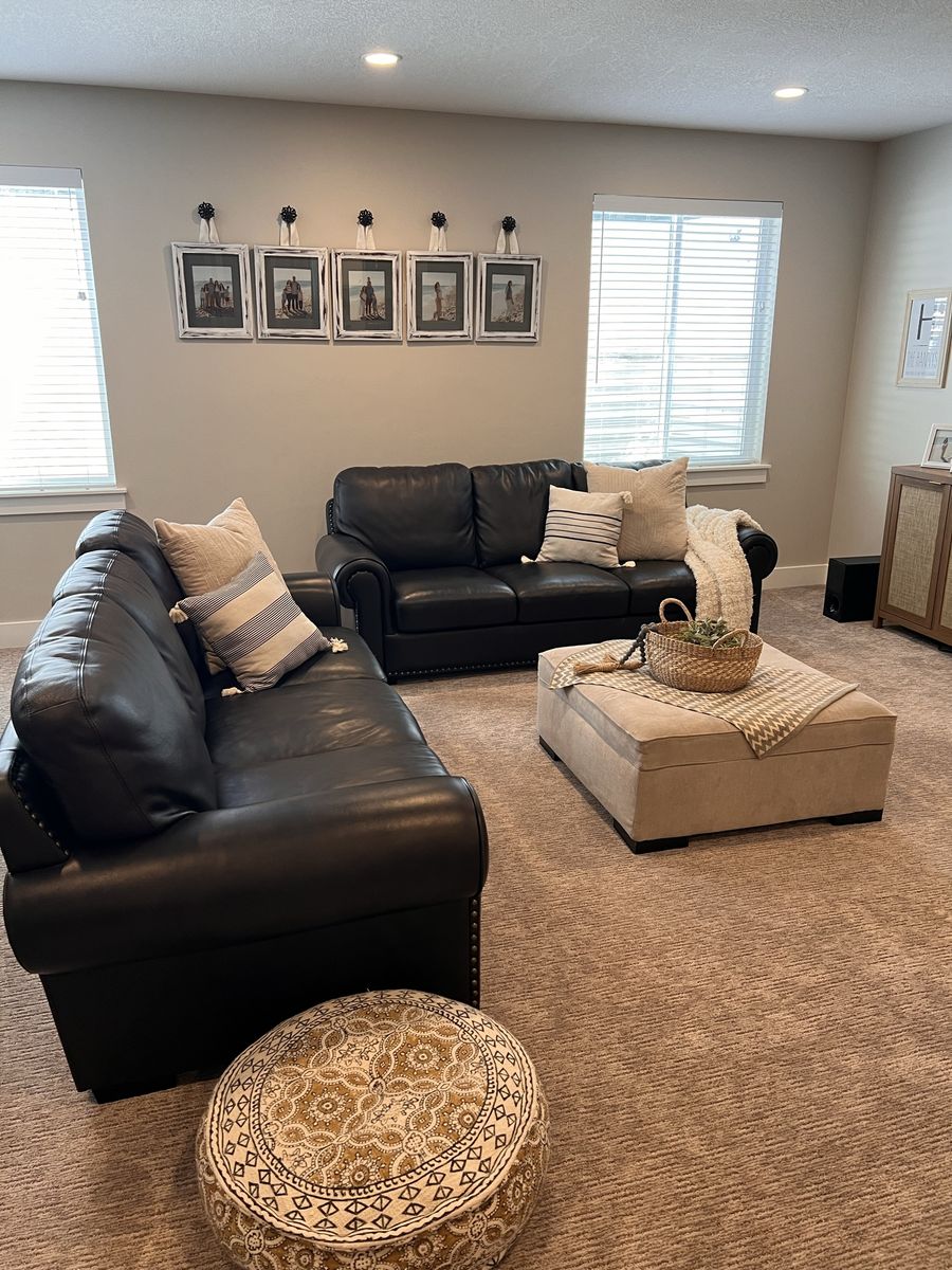 Like New Leather Sofa