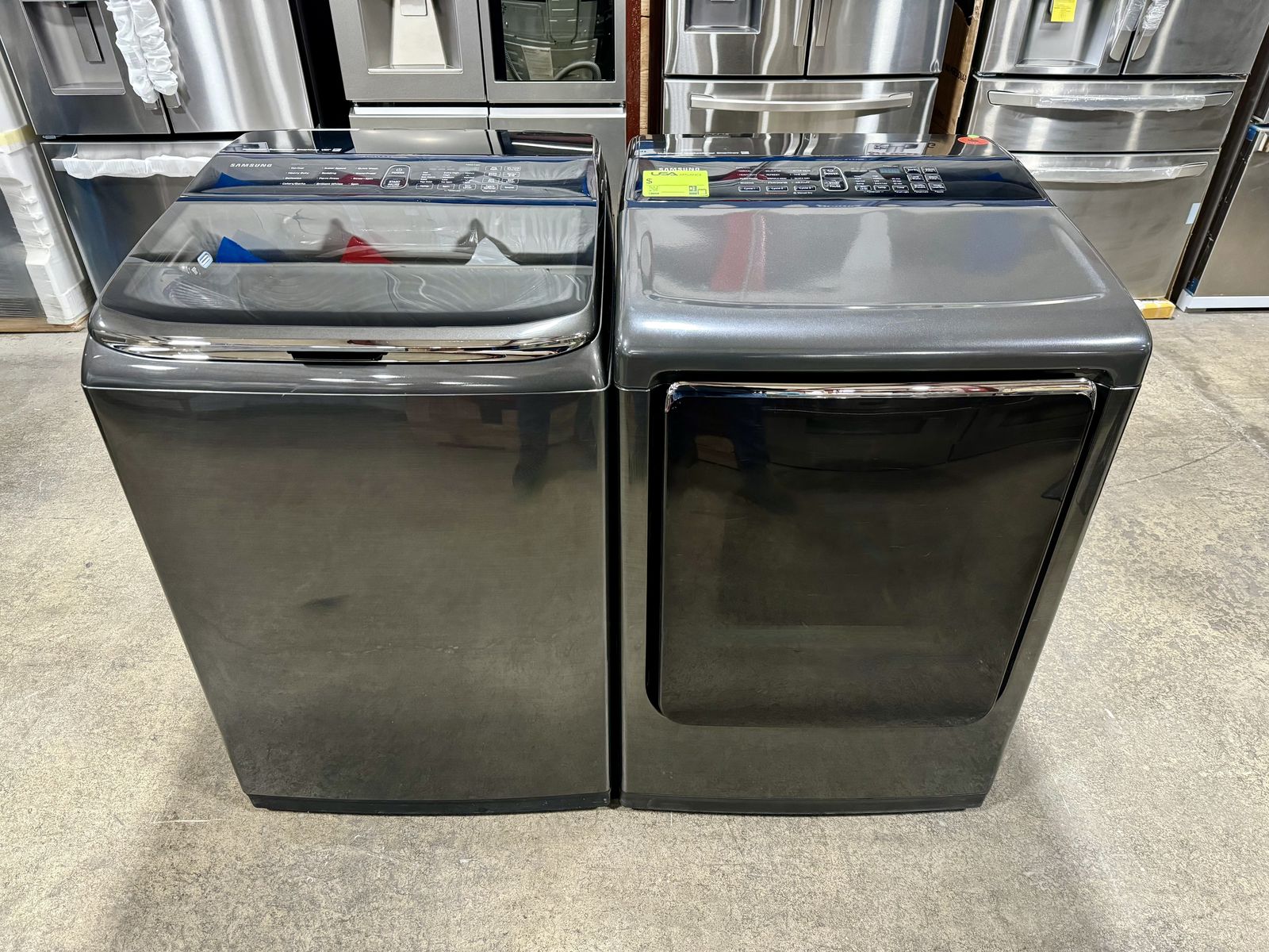 SAMSUNG WASHER AND DRYER SET