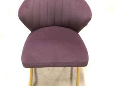 Purple Velvet Accent Chairs
