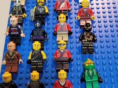 27 Lego Ninjago Minifigures $7 each, 10 for $60 or all for $95