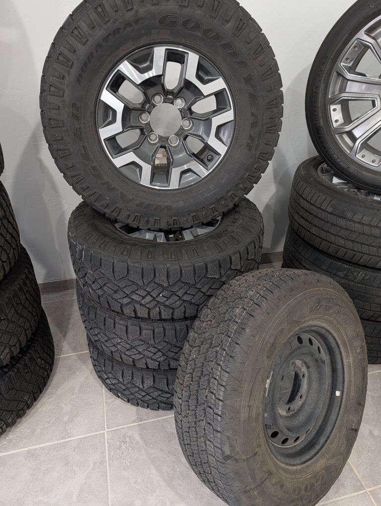 265/70R16 Tire and Wheel Set w/ Spare (2018 Tacoma