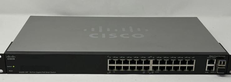 Cicso SG200-26p POE Smart Switch