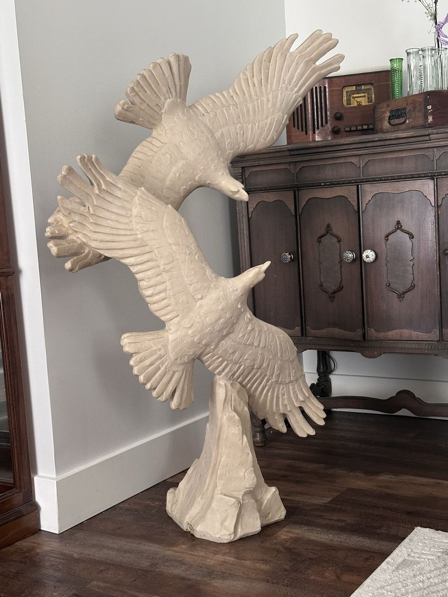 Monumental Flying Birds Sculpture