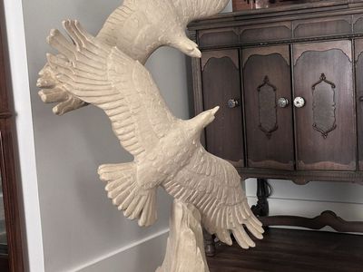Monumental Flying Birds Sculpture