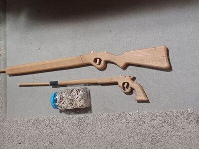 Rubber band guns
