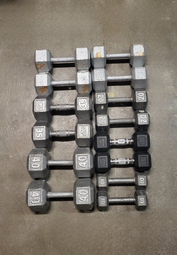 dumbbells 350 pounds