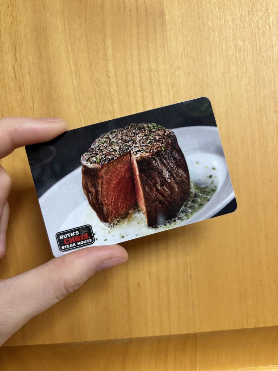 NEW UNUSED GIFT CARD - Ruth's Chris Steak House