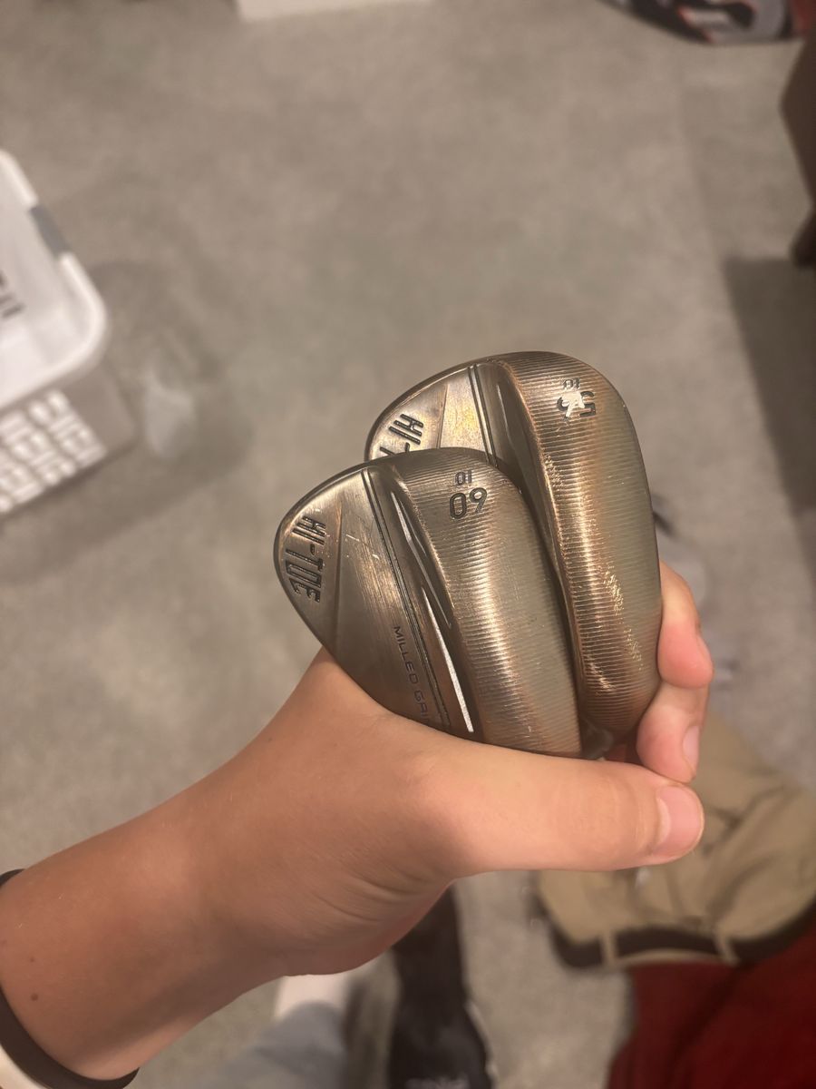 taylormade high toe wedges