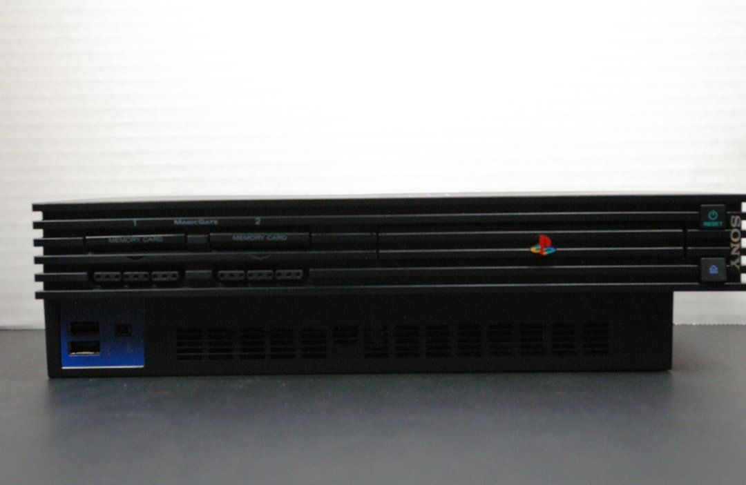 Sony PlayStation 2 PS2 Console System Model SCPH-30001 R Black Used