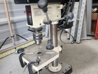 Shop Fox W1667 8-1/2" Oscillating Drill Press 1/2HP 110V Benchtop Tool