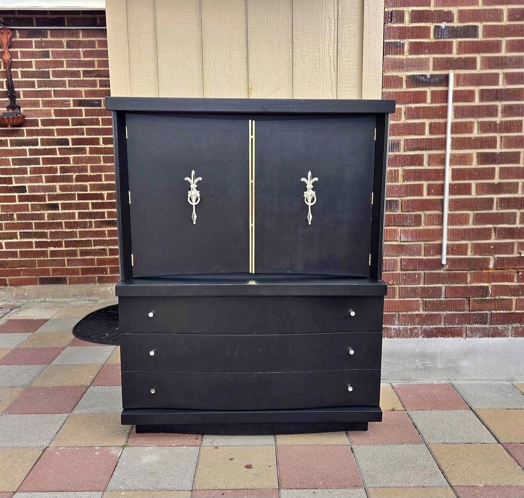Tall MCM Dresser