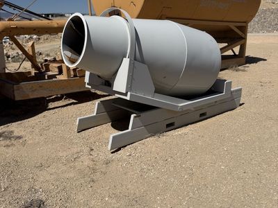 Stow Concrete Mixer, 3 Cubic Yards, Portable Gas Engine Powered