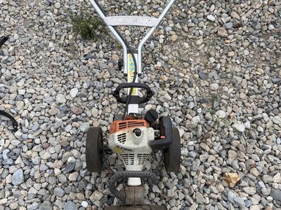 STIHL MM 55 C-E Yard Boss Gas Powered Tiller Cultivator