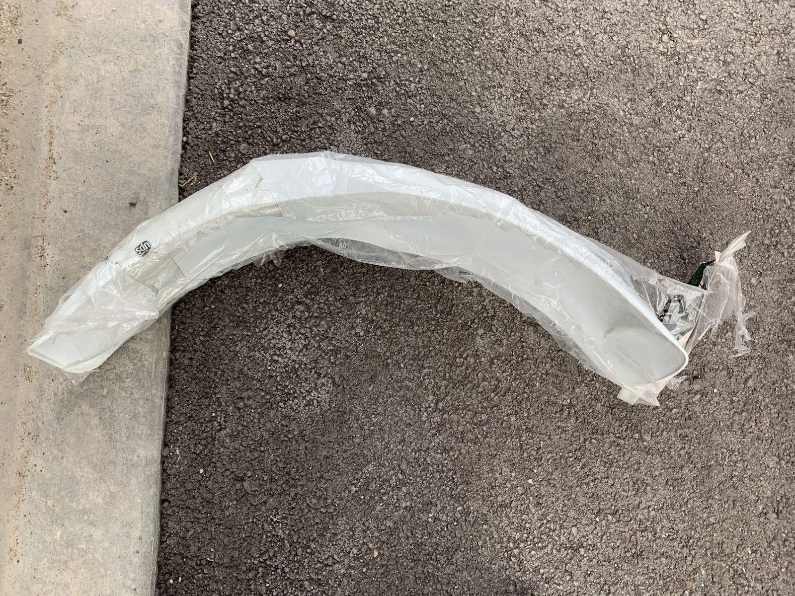 Honda CRF50 CR125 CR250 CR500 Front Fender White AS39