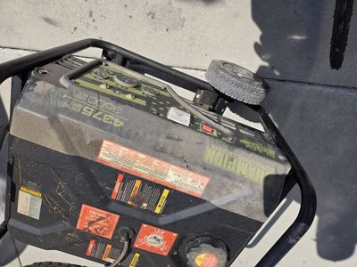 champion generator 3500 running watts