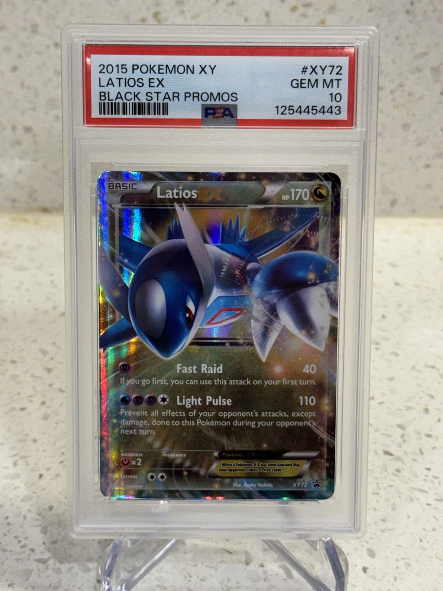 POKEMON 2015 LATIOS EX XY72- [Black Star Promo]- GEM MINT- PSA 10