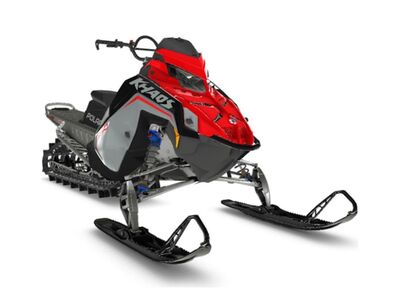 2025 Polaris® 850 RMK KHAOS 165 Storm Gray / Indy Red