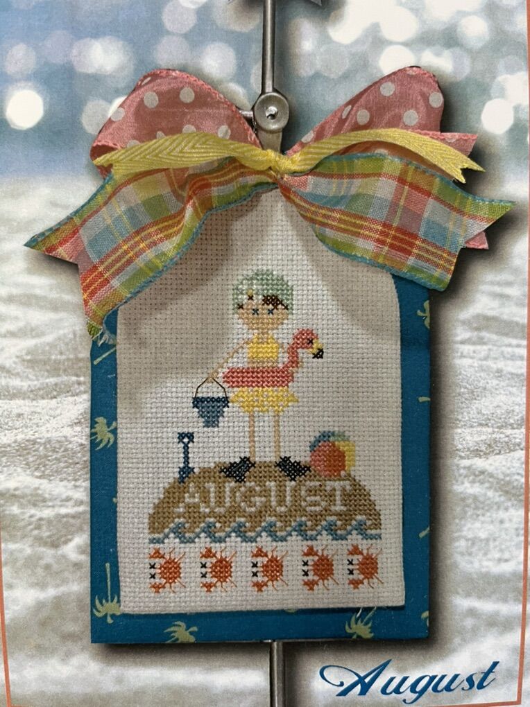 August Hilltop Club Cross Stitch Kit